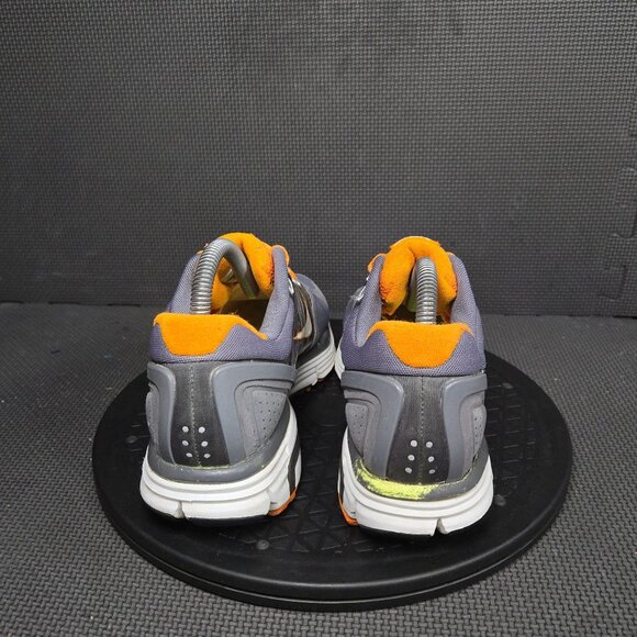 Nike Lunarglide 2 Shoes Womens Sz 8 Gray Orange Trainers Sneakers - Picture 4 of 9